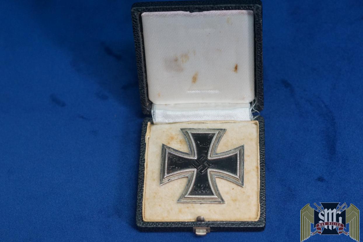 Iron cross 1st class by B.H. Mayer Marked 26 Cased