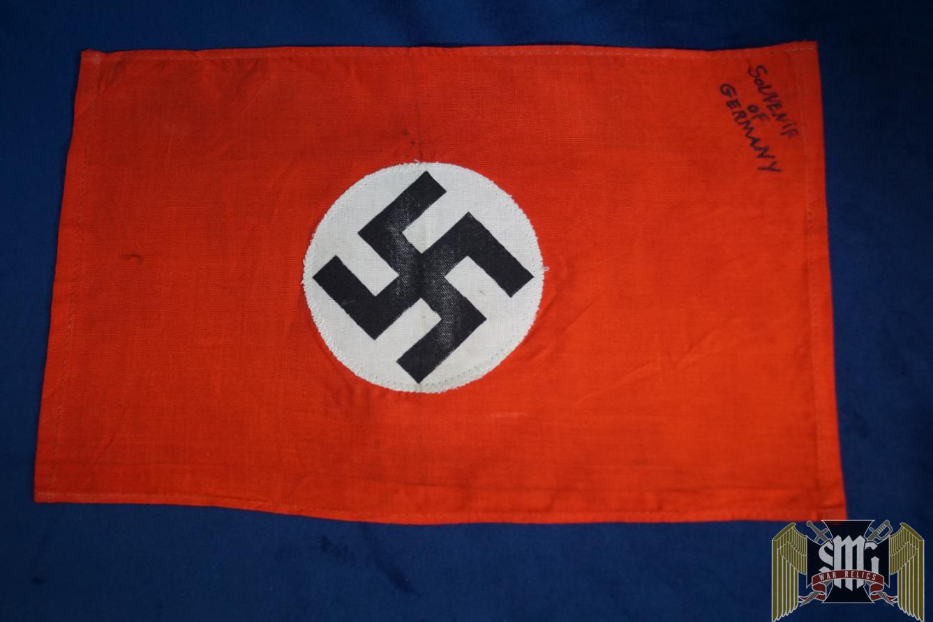 NSDAP Small Flag "Souvenir" Marked