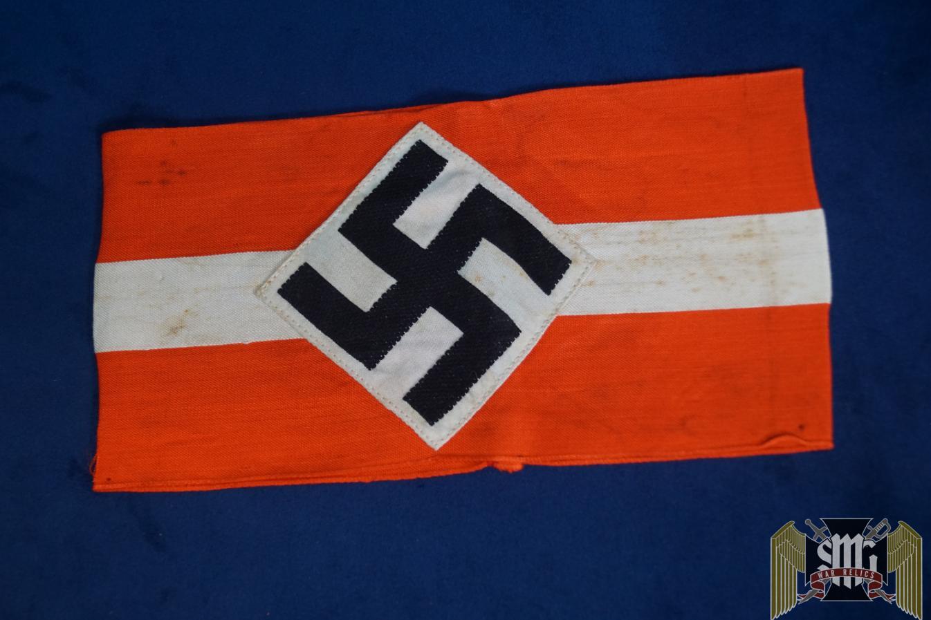 Hitler youth armband Bevo Type