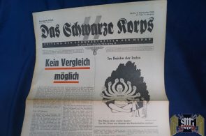 1942 Issue of SS Newspaper Das Schwarze Korps
