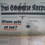 1940 Issue of SS Newspaper Das Schwarze Korps