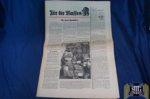 Fur Die Waffen SS Newspaper