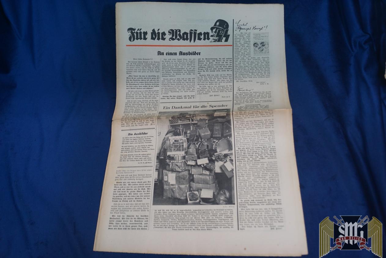 Fur Die Waffen SS Newspaper