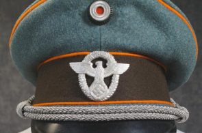 Nazi Police Officers Visor