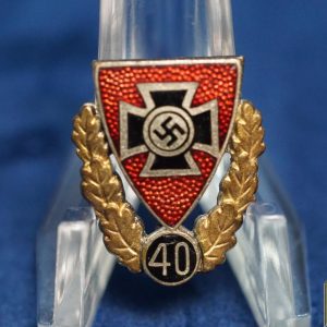 NSRKB 40 year member badge