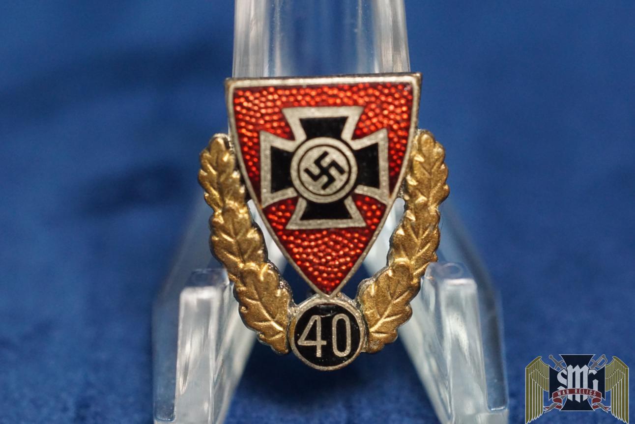 NSRKB 40 year member badge