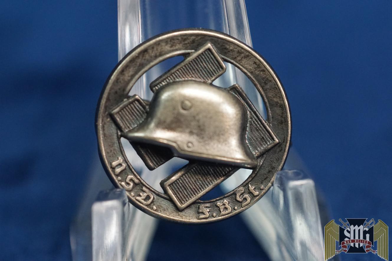 Stahlhelm N.S.D. F.B.St. Member pin