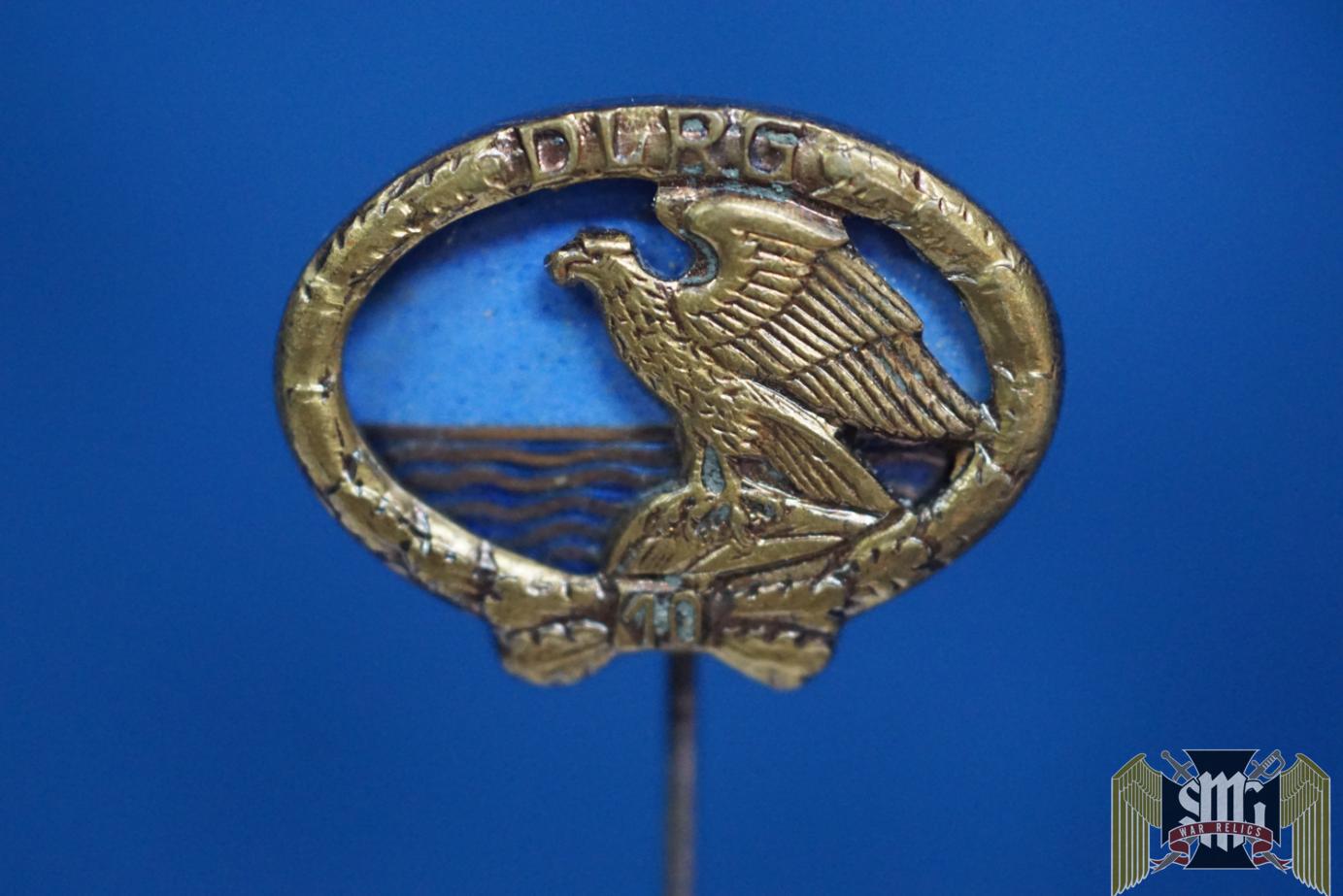 DLRG 10 year stick pin