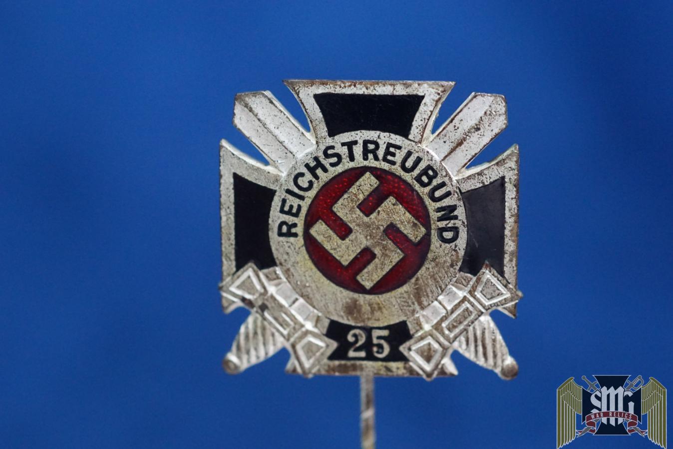 Reichstreubund 25 Year Member Stickpin