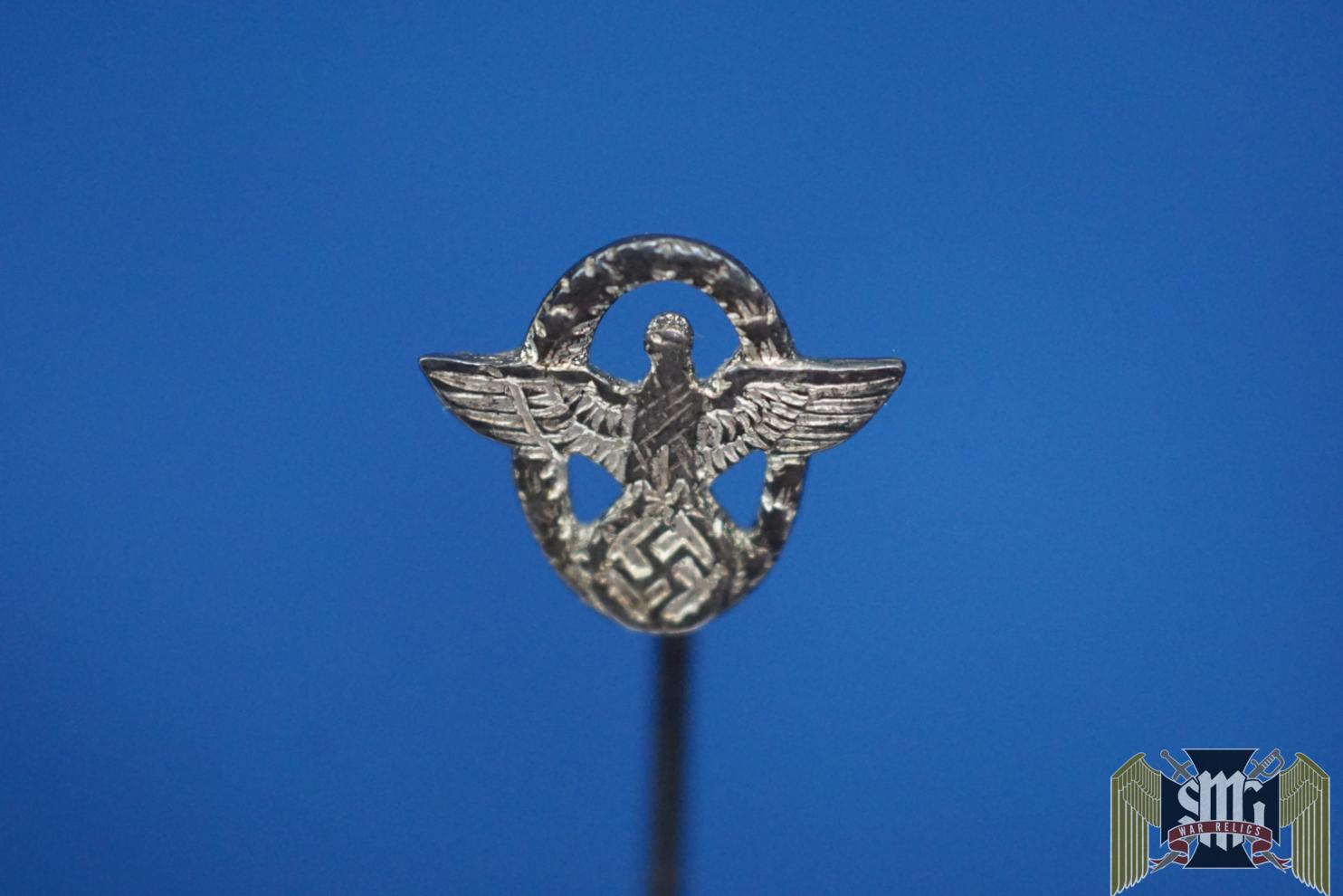 Nazi Police Eagle Stick pin