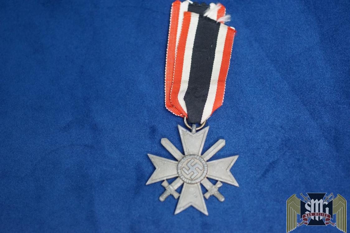 War Merit Cross second class Late zinc marked 45 BY JULIUS BAUER