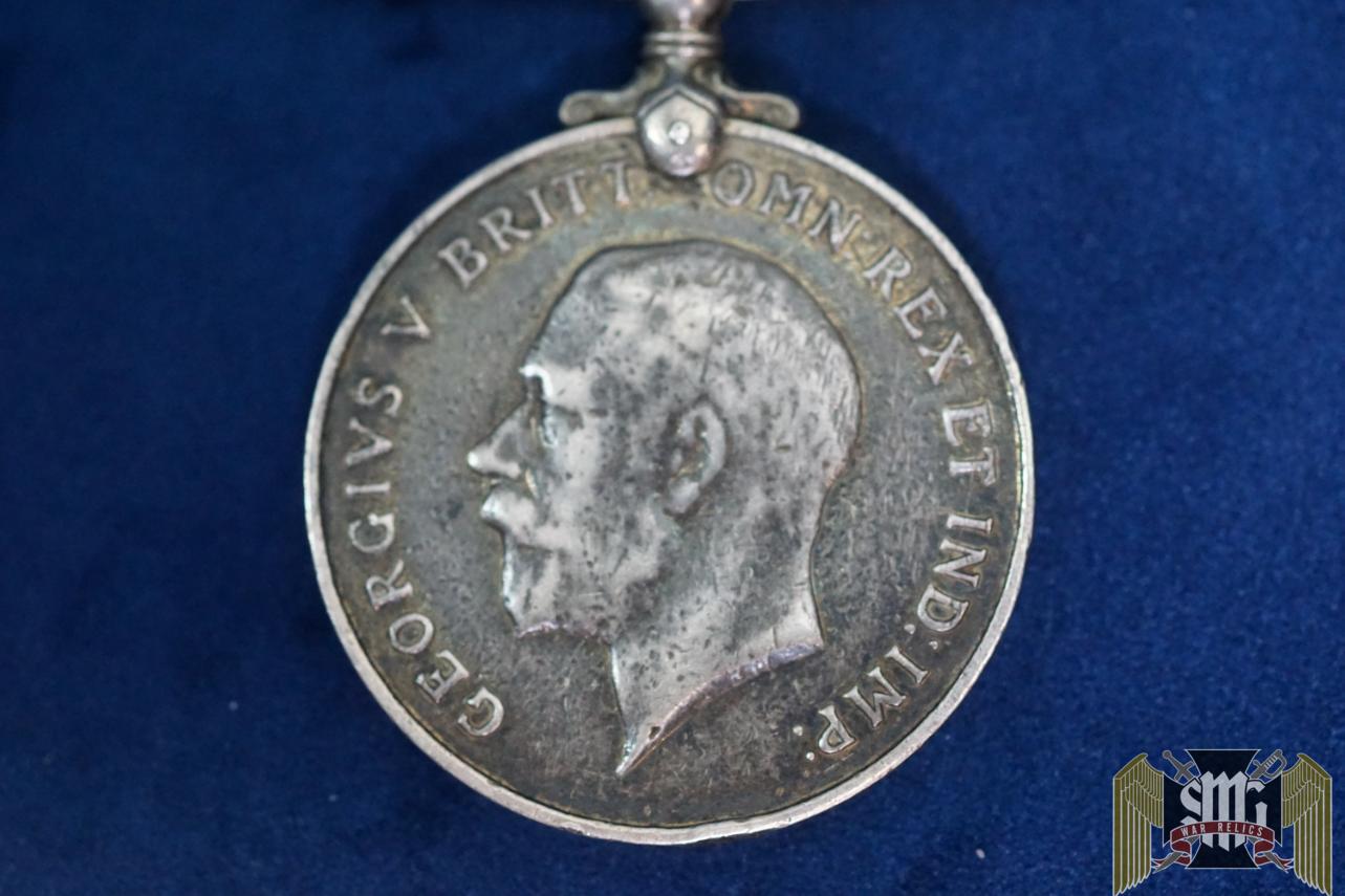 British War Medal KIA WW2 By Italian Torpedo bomber on HMS MARIGOLD