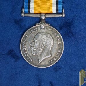 British War Medal KIA WW1 Mesopotamia Campaign 459760 spr.D.c cox. R.E.