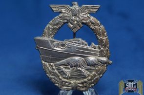 Kriegsmarine E Boat Badge by Rudolf Souval