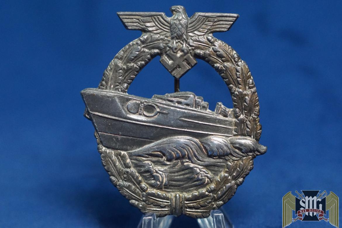 Kriegsmarine E Boat Badge by Rudolf Souval