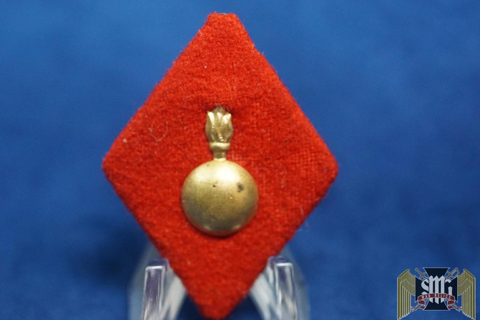 Spanish Army Artillery Collar Tab