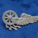 Early Reichsbahn Collar or shoulder board device
