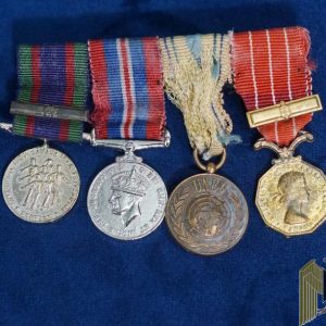 British Mini Medal Bar