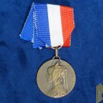 French WW1 Alsace Bronze Medal Commemoration of Liberation of Alsace 1870-1914