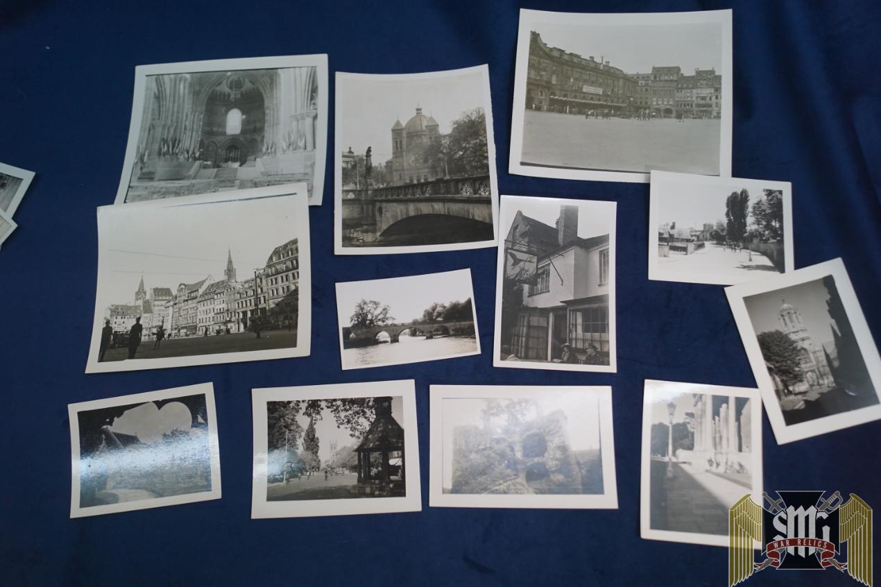 WW2 Photos 21 pc lot Leisure -Roger Aubry Estate
