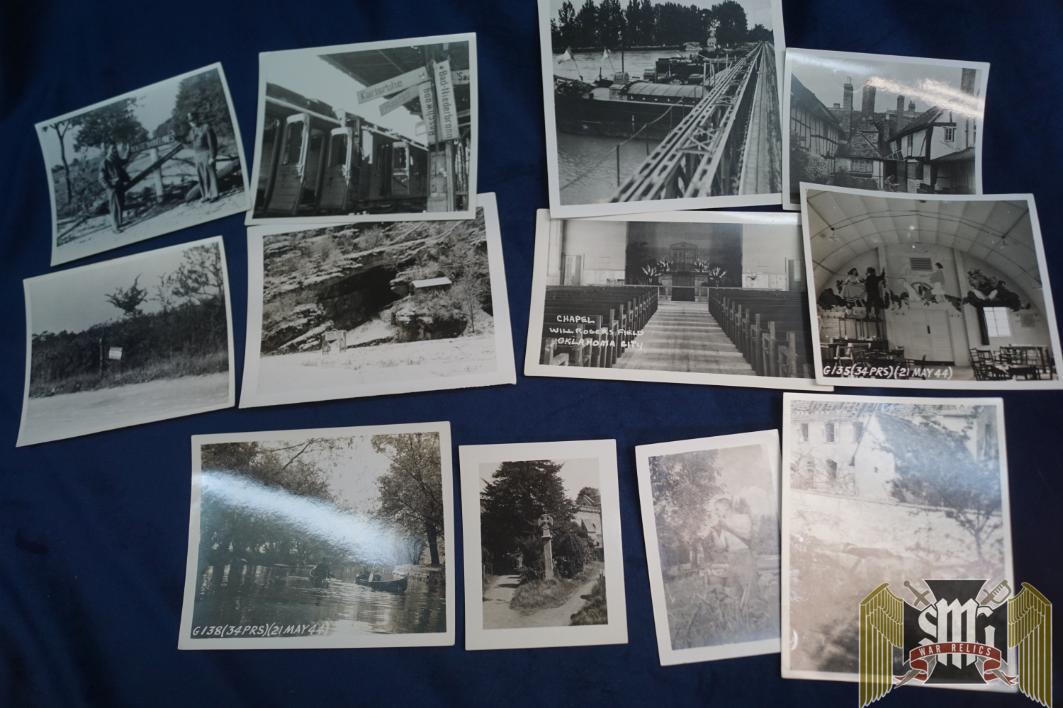 WW2 Photos 10 pc lot -Roger Aubry Estate