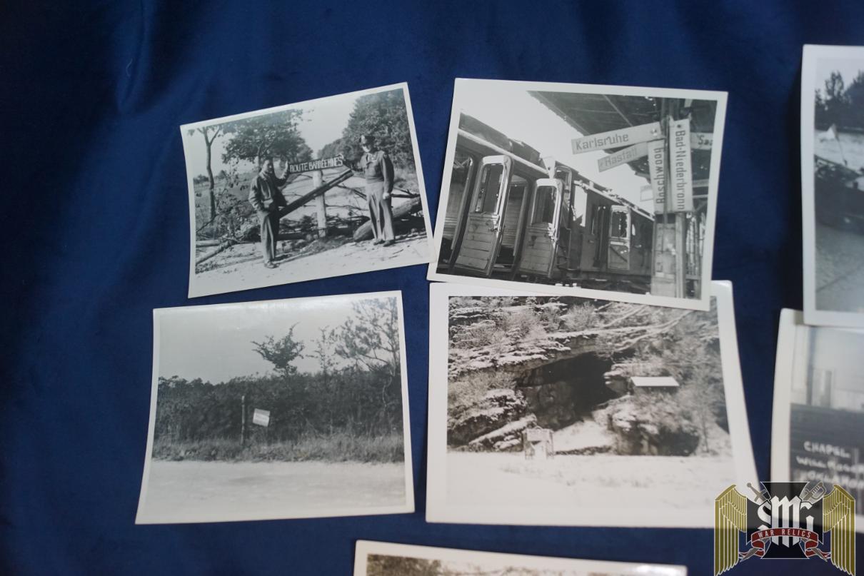 WW2 Photos 10 pc lot -Roger Aubry Estate