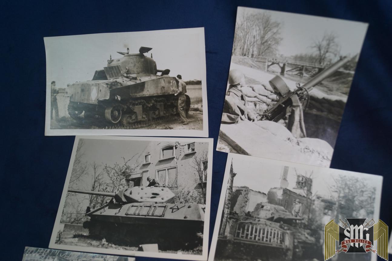 WW2 blown out tanks original 8 pc lot