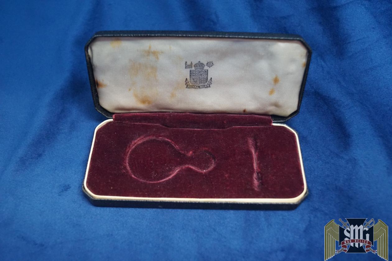 British Imperial Service Medal Award Case