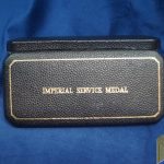 British Imperial Service Medal Award Case