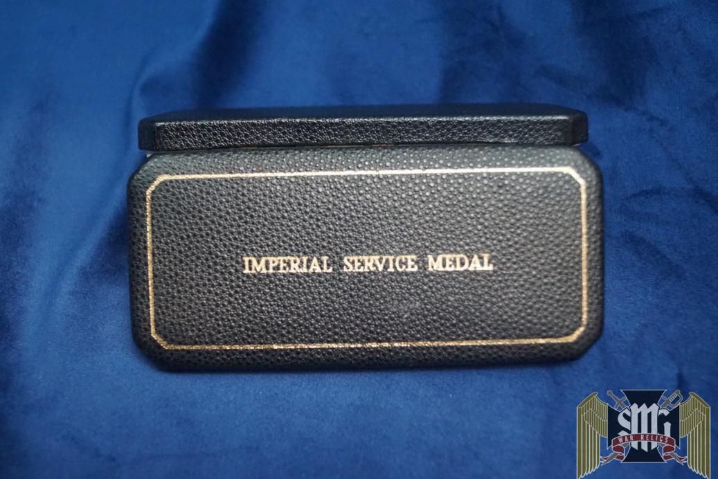 British Imperial Service Medal Award Case
