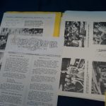 Reunion paperwork for 34th Photo Recon Squadron -Roger Aubry Estate