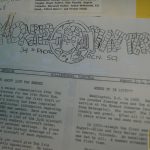 Reunion paperwork for 34th Photo Recon Squadron -Roger Aubry Estate