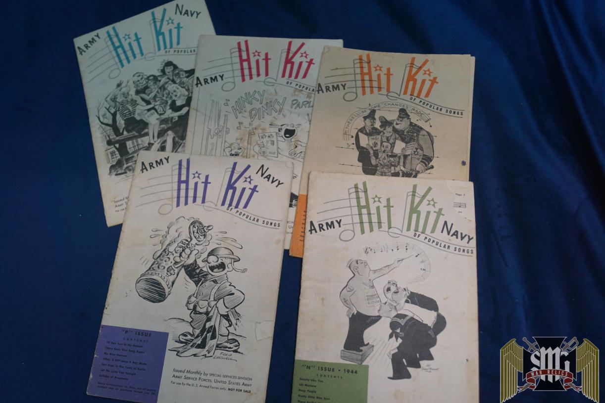 Hit Kit Music Magazine lot Piece Lot --Roger Aubry Estate