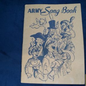 US Army Song Book 1941-Roger Aubry Estate