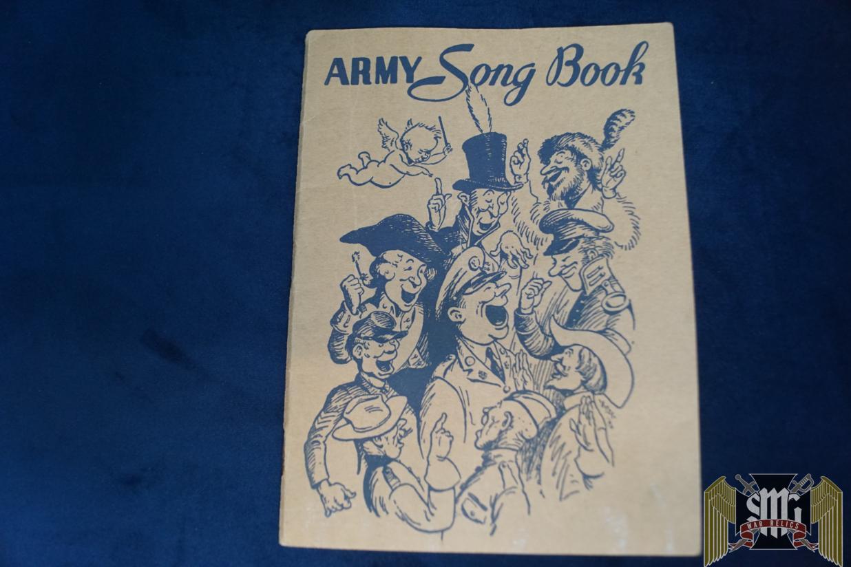 US Army Song Book 1941-Roger Aubry Estate