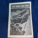 The Army and You WW2 US army guide book -Roger Aubry estate