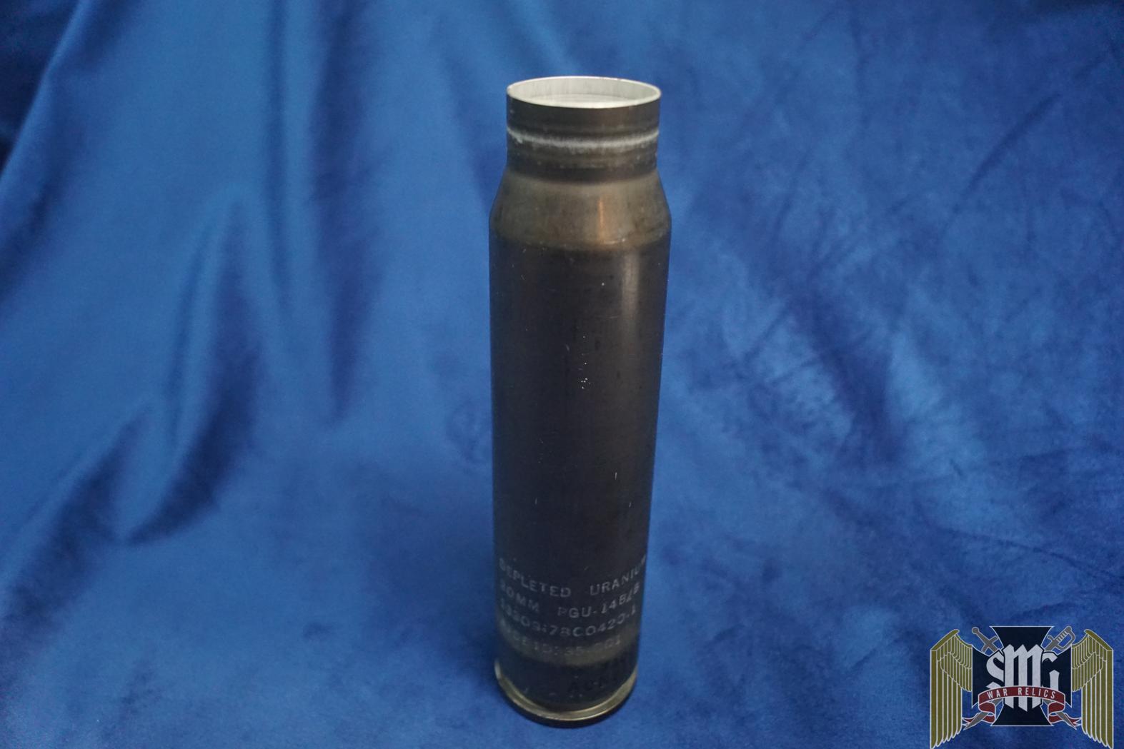 30mm GAU-8/A Avenger cannon shell casing "Warthog" Casing