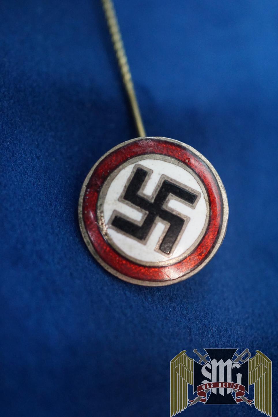 Early Nazi Supporter Button or cuff link