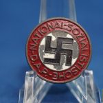 NSDAP Member Pin Button Hole type by M1/14 Matthius Oescbsler & Sohn