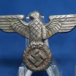 Reichsbahn Visor Eagle in Zinc Repaired