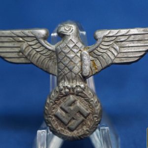 Reichsbahn Visor Eagle in Zinc Repaired