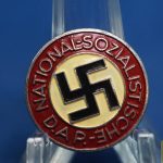 NSDAP Member Pin by M1/108 Schroder & Co.