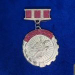 Chollima People's Movement Badge North Korea