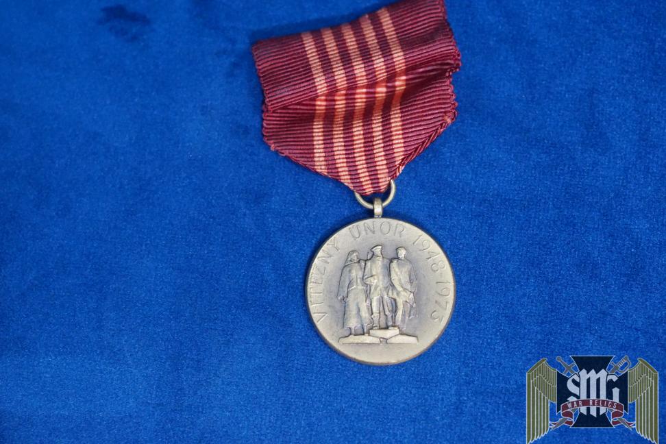 Czechoslovakian medal "25 yr. Ann. of Workers Victory 1948-1973