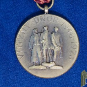 Czechoslovakian medal "25 yr. Ann. of Workers Victory 1948-1973