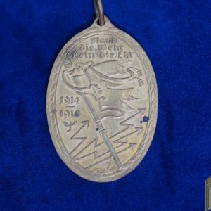 Kyffhauser Veterans Association 1914 1918 medal