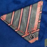 Original WWI Austrian Hungarian Wound medal replacement ribbon w/3 wound stripes