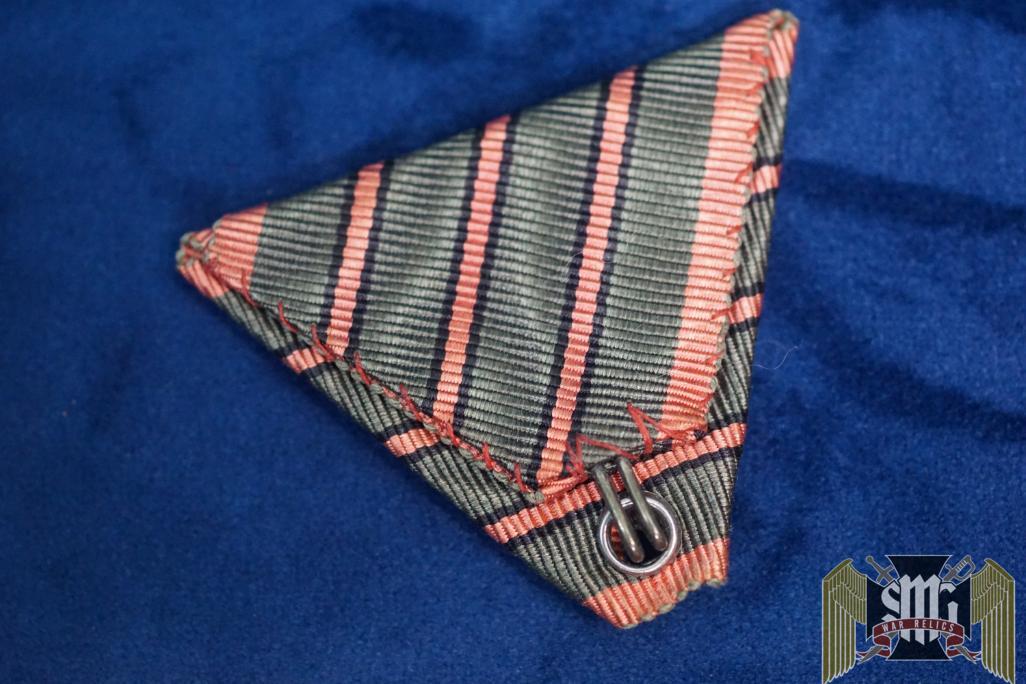 Original WWI Austrian Hungarian Wound medal replacement ribbon w/3 wound stripes