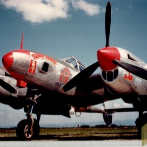 SMGP-2517 large WW2 Plane Reprint photos 4 pc