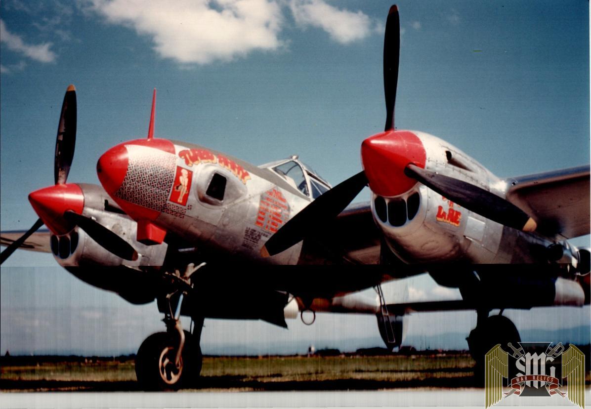SMGP-2517 large WW2 Plane Reprint photos 4 pc